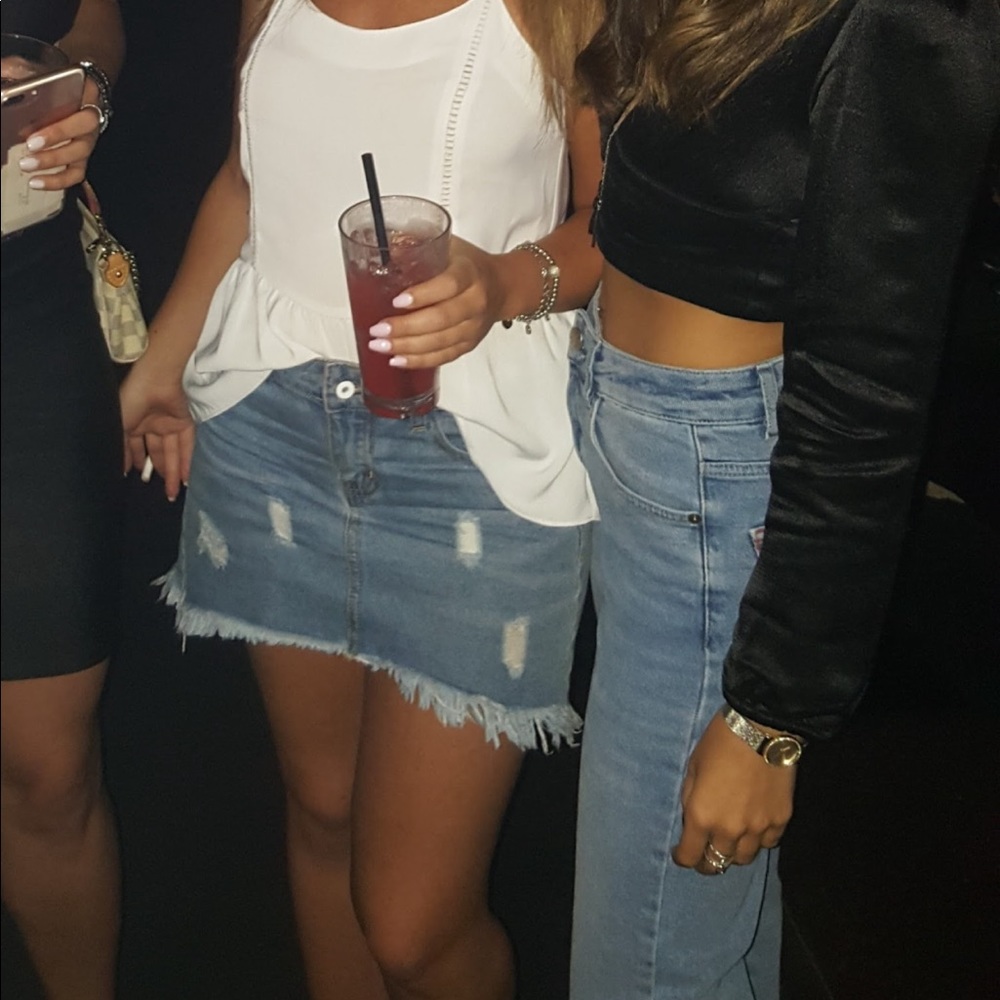 🔥Forever21 denim skirt